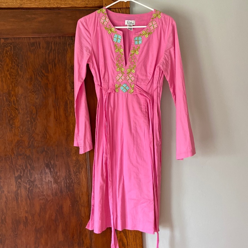 Embroidered Lily Pulitzer dress